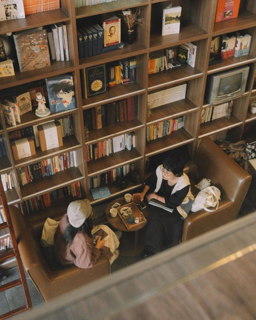 cà phê, quán cafe riêng tư dành cho fan thích đọc sách