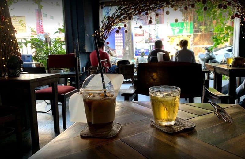 cà phê, những quán cà phê đường sương nguyệt ánh thích hợp để thư giãn 