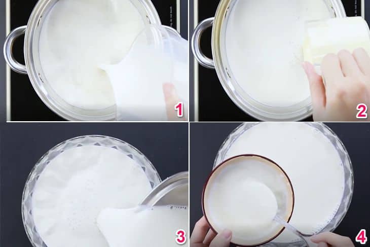 mẹo hay, cách làm sữa chua cực đơn giản tại nhà