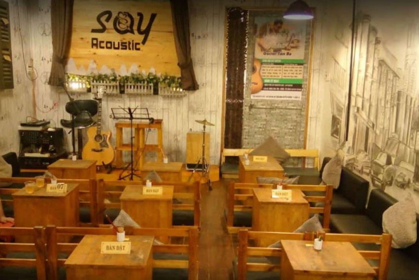 cà phê acoustic, 5 quán cà phê acoustic thu hút khách nhất quận 10