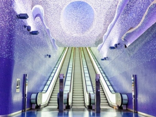 15 ga tàu điện ngầm đẹp nhất thế giới