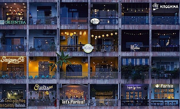 Old Saigon apartment block featured on National Geographic