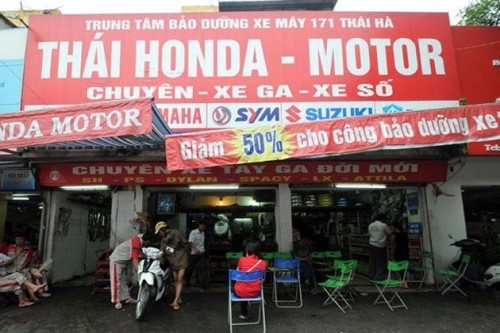 8 trung tâm bảo dưỡng xe máy honda uy tín nhất ở hà nội