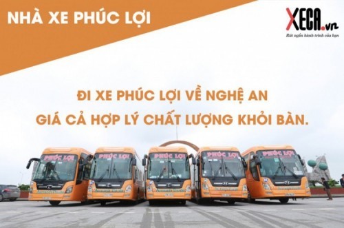 5 nhà xe tuyến Hà Nội - Nghệ An tốt nhất hiện nay