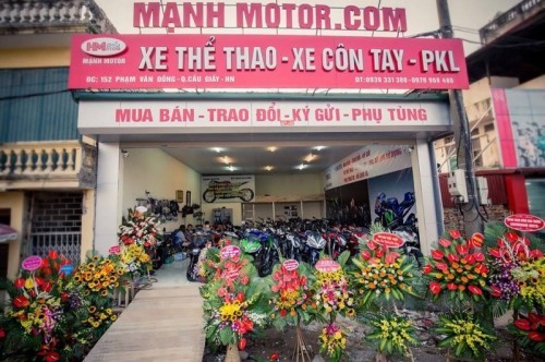 8 cửa hàng bán xe mô tô uy tín nhất tại hà nội
