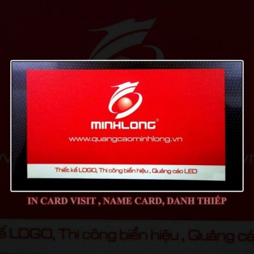 8 dịch vụ in card visit giá rẻ, uy tín nhất tại hải phòng