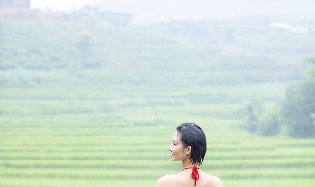 Miss Asia Tourism is infatuated with the beauty of autumn Tu Le, Mu Cang Chai