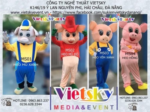 4 dịch vụ cho thuê trang phục mascot đẹp nhất đà nẵng