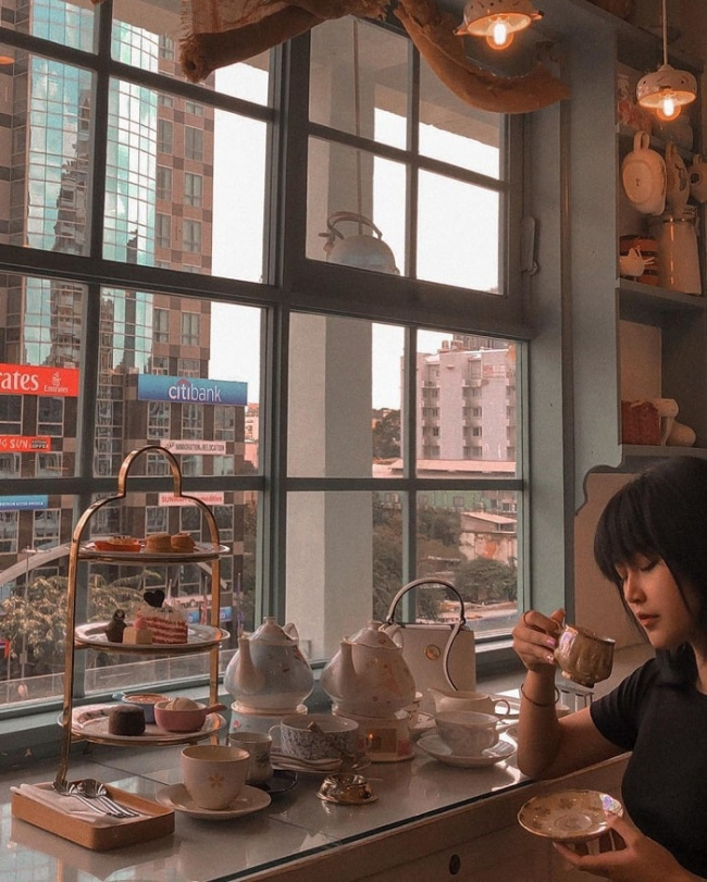 top tea-room in saigon to enjoy afternoon tea and impressive check-in