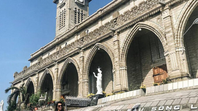 Explore the beautiful architecture of Nha Trang stone church