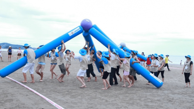 Set up a team to ‘dance’ with your best at teambuilding locations in Ha Long