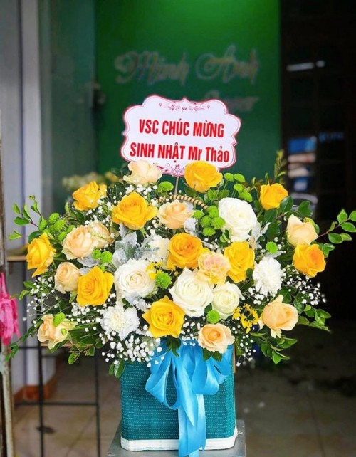 <strong>Top Shop hoa tươi đẹp nhất <strong>TT. Phú Phong</strong> 09 Nguyễn Thiếp</strong>