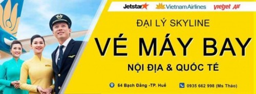 7 phòng vé máy bay uy tín nhất huế