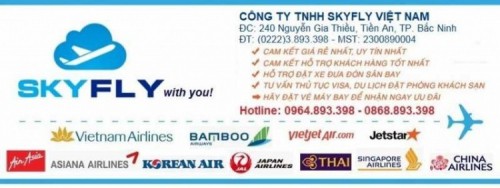 6 phòng vé máy bay uy tín nhất bắc ninh