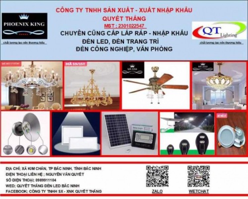 7 Địa chỉ bán đèn trang trí đẹp nhất Bắc Ninh