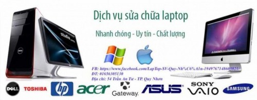 6 trung tâm sửa chữa máy tính/lap uy tín nhất tại bình định