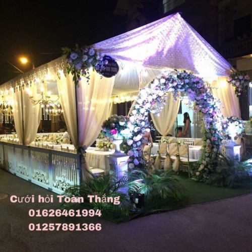 7 Dịch vụ trang trí tiệc cưới đẹp nhất quận Long Biên, Hà Nội