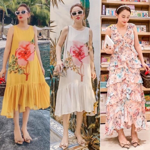 11 shop bán váy đầm họa tiết đẹp nhất ở nha trang
