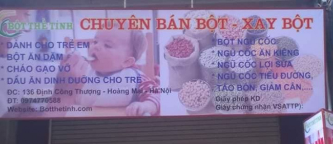 3 địa chỉ xay bột cho bé uy tín nhất tại Hà Nội