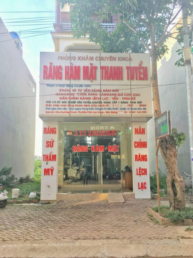 9 phòng khám nha khoa uy tín và tốt nhất thị trấn Chũ, huyện Lục Ngạn, Bắc Giang