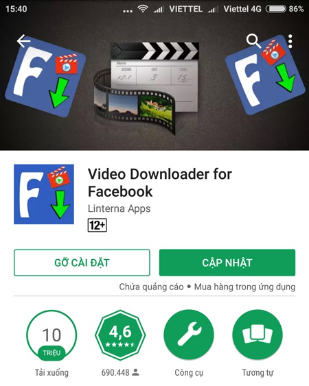 Cách download video Facebook trên điện thoại Android đơn giản, nhanh chóng