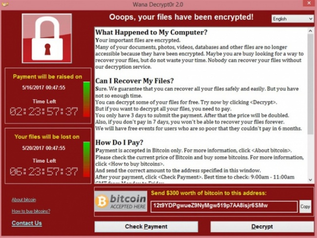 microsoft, mã độc ransomware wanna cry là gì? cách phòng chống như thế nào?