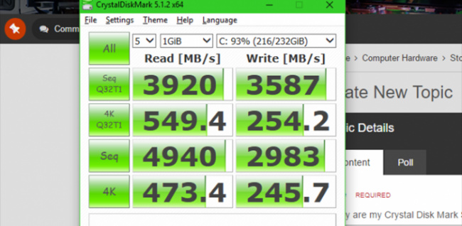 5 phần mềm kiểm tra tốc độ SSD tốt nhất trên lap Windows, MacOS