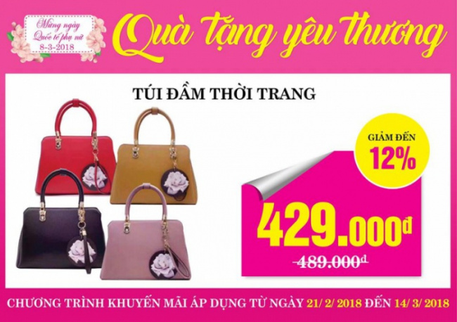9 Shop bán túi xách đẹp và chất lượng nhất Thái Nguyên