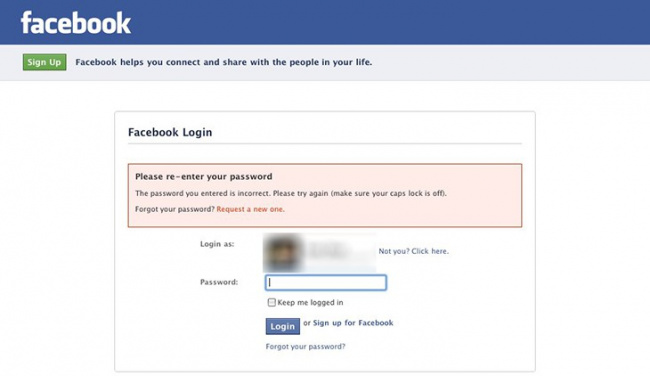 Không đăng nhập Facebook được - Nguyên nhân và cách khắc phục