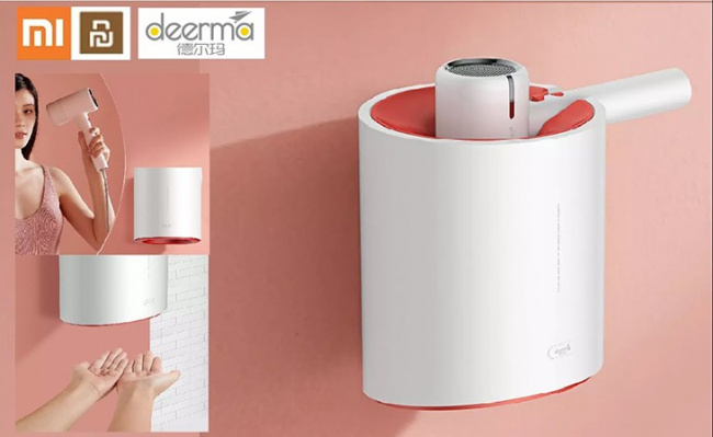 Xiaomi ra mắt máy sấy tóc kết hợp sấy tay Deerma, giá 830.000 đồng
