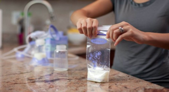 Sử dụng túi trữ sữa an toàn, đúng cách, giàu dinh dưỡng cho mẹ và bé