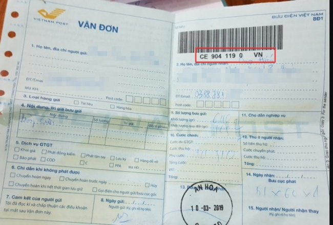 2 cách tra cứu vận đơn VNPost (Bưu điện Việt Nam) nhanh chóng