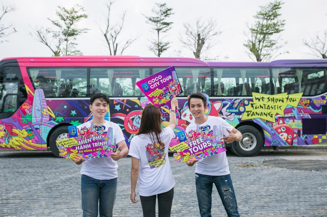 lịch trình xe bus cocobay đà nẵng- cocobus tour mới nhất