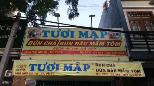 6 Quán bún đậu mắm tôm ngon nhất tại TP. Phan Rang - Tháp Chàm, Ninh Thuận