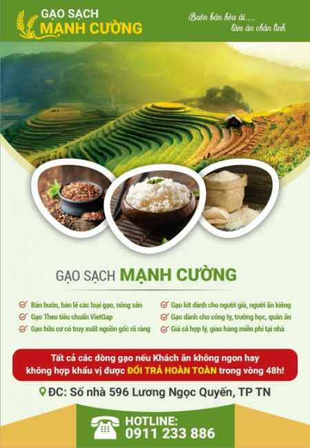 5 đại lý bán gạo uy tín, chất lượng nhất tại tỉnh thái nguyên