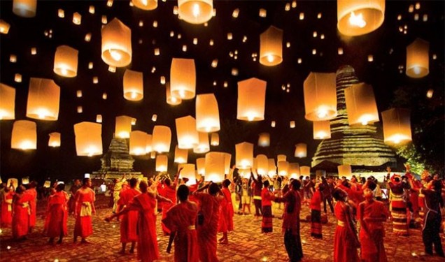 Tháng 11 này hãy du lịch tại Thái Lan, tham dự lễ hội cổ tích Loy Krathong