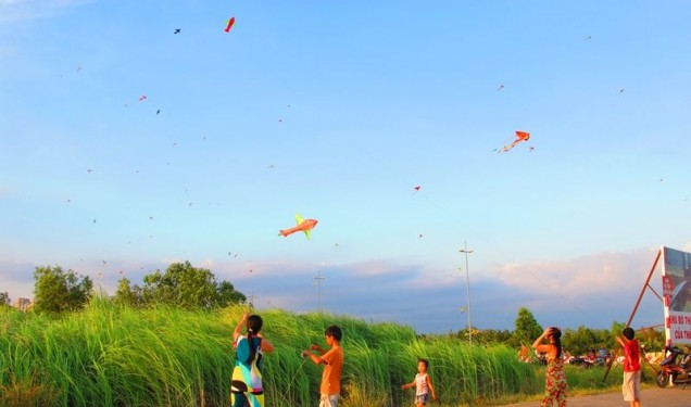 Thiên đường gió cho cánh diều ở thành phố Hồ Chí Minh