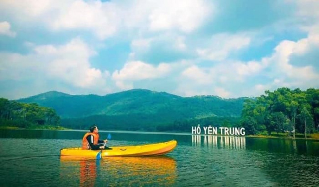 hồ yên trung | địa điểm du lịch quảng ninh mới nổi