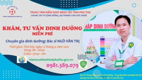 5 Địa chỉ khám dinh dưỡng uy tín nhất tại tỉnh Phú Thọ