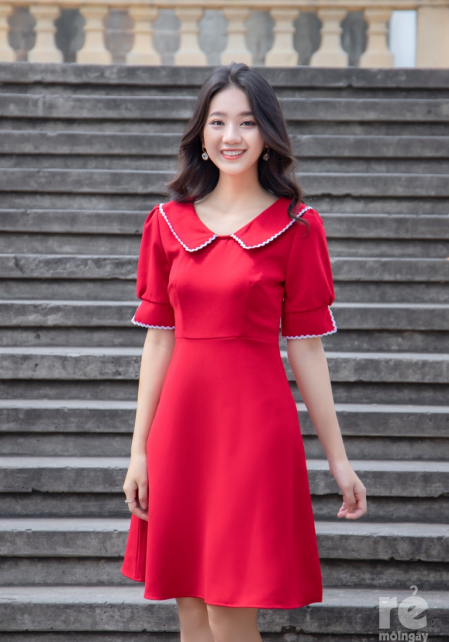 Xinh xắn và dịu dàng] Áo Ly Tay cánh sen, cổ nơ màu trắng - size M  (freesize từ 57kg) - tặng vòng tay chỉ đỏ may mắn | Shopee Việt Nam
