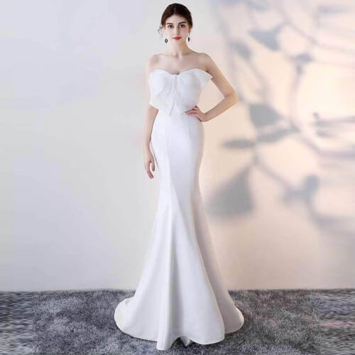 váy đầm đẹp nhất hcm, tuyển chọn 10 mẫu đầm nhún thân đuôi cá sexy 2021