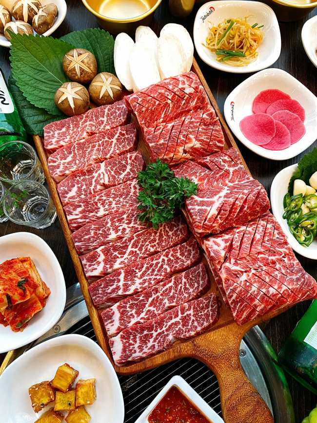 Review Jeonbok – nhà hàng nướng Hàn Quốc ngon hít hà