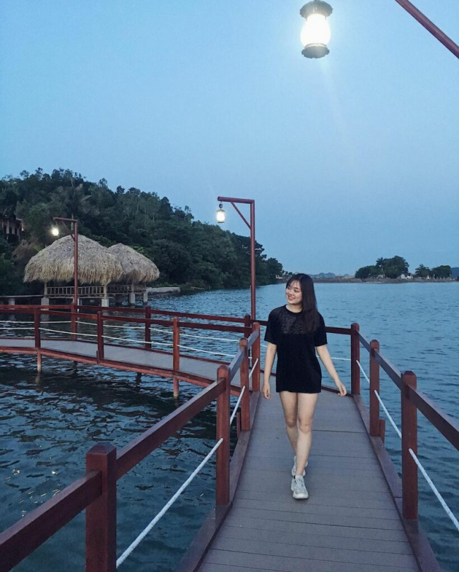 Dã ngoại “cực vui” tại hồ Yên Thắng Ninh Bình