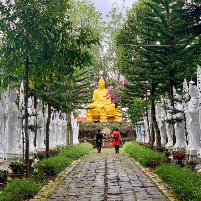 điểm đến đà lạt, kinh nghiệm tham quan chùa linh ẩn đà lạt chi tiết nhất: địa chỉ, đường đi, kiến trúc