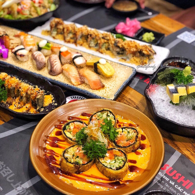 Lưu gấp 10 quán Sushi ngon Quận 10 được đánh giá cao nhất