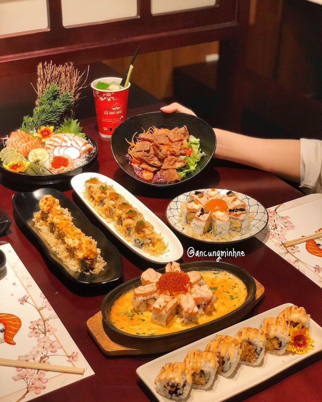ăn chơi sài gòn, lưu gấp 10 quán sushi ngon quận 10 được đánh giá cao nhất