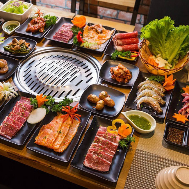 ăn chơi sài gòn, đến taka bbq no nê với buffet lẩu nướng chuẩn hàn quốc