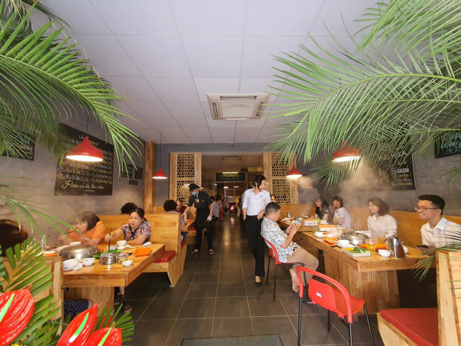 Review nhà hàng lẩu hơi Sauna – điểm ăn uống hấp dẫn nhất nhì Hà Thành