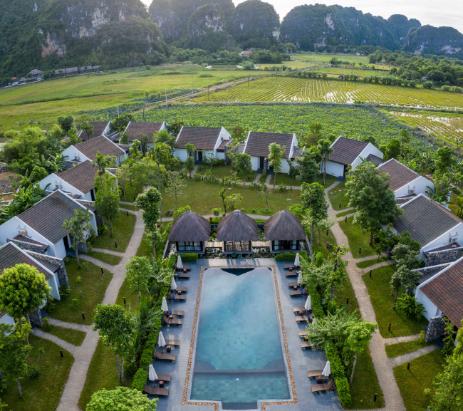 Trải nghiệm kỳ nghỉ cao cấp tại Aravinda Resort Ninh Bình