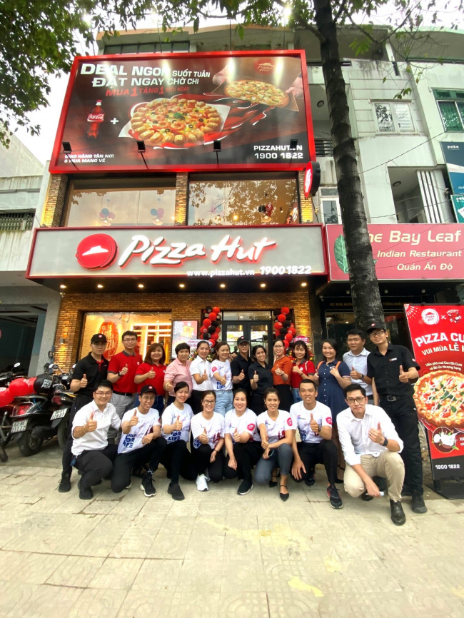 Pizza Hut – Chuỗi cửa hàng Pizza đình đám tại Việt Nam